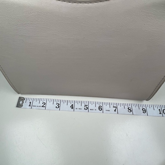 Bebe Aliah Stud Micro Shopper Crossbody Bag In Light Beige No Crossbody Strap - Picture 9 of 13